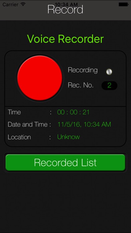 iRecord Audio Recorder : Voice Recorder