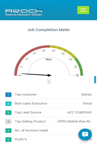 Reach ERP screenshot 2