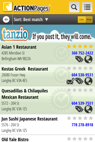 Action Pages Canada - náhled