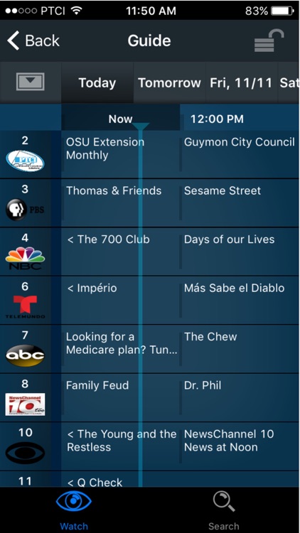 PTCI TV for iPhone