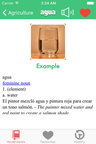 Spanish English Vocabulary Picture screenshot 3