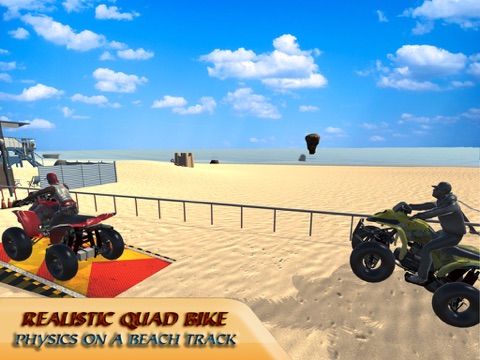 Пляж велосипед для бездорожья так же гонки 3D - экстремальный Stunt вождения & Superbike игра для iPad