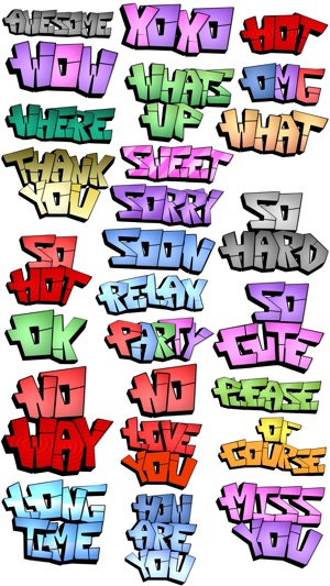 Graffiti Text Pack 1(圖1)-速報App