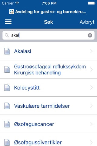 Håndbok for Gastrokirurgi -OUS screenshot 4