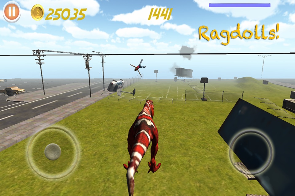 Animal Rampage - 3D Simulator Crazy Frenzy Insane Ridiculous Rage screenshot 3