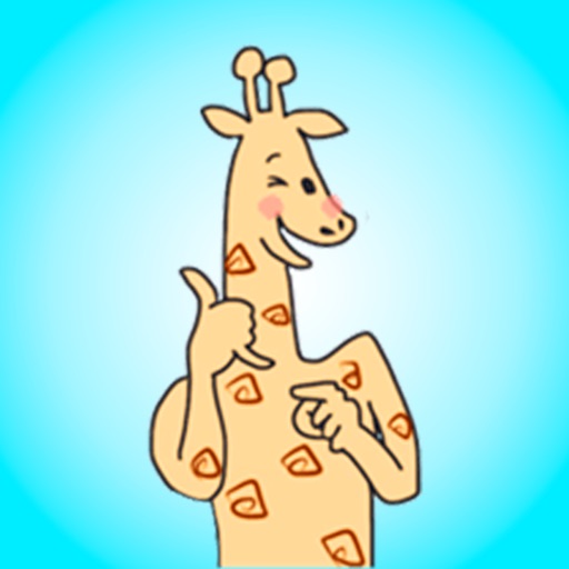 Funny Giraffe Stickers! icon