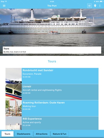 Rotterdam Tourist Info app screenshot 2