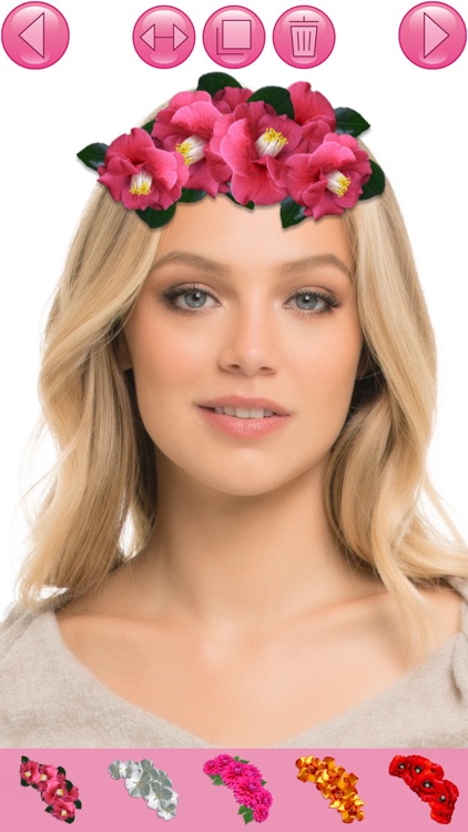 Flower Crown App Bride Fashion Floral Hairstyles