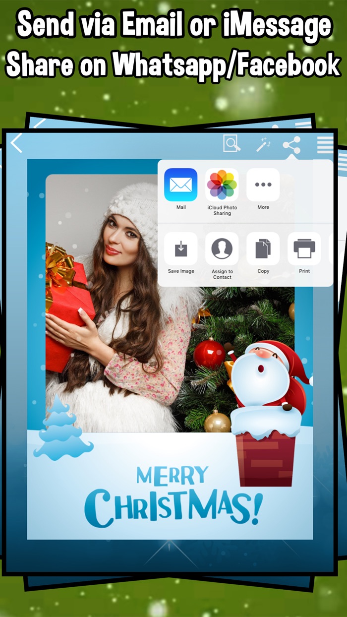 Christmas Frames Collage