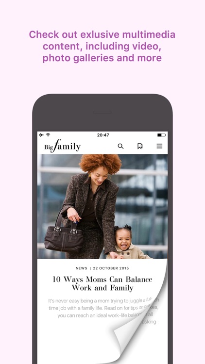 Big Family — all family related news in one place