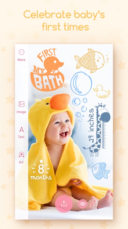 Tiny Memories - Photo Editor for Baby Pics