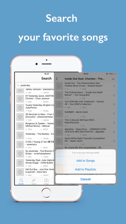 Music iPlay - Unlimited Mp3 Song Streamer