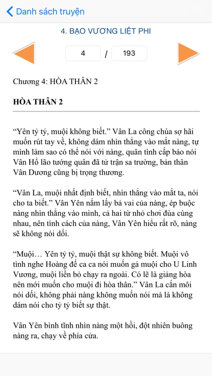 Truyện Ngôn Tình Cung Đình - Ngon Tinh Cung Dau screenshot-3