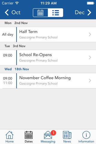 Gascoigne Primary School screenshot 2