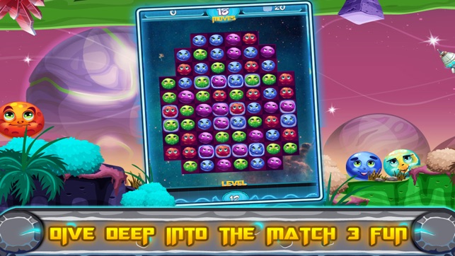 Galactic Burst - Free Match 3 Game(圖4)-速報App