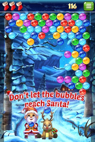 Santa Pop - Bubble Shooter Christmas Edition screenshot 4
