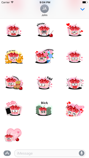 Smile Cupcake Sticker(圖3)-速報App