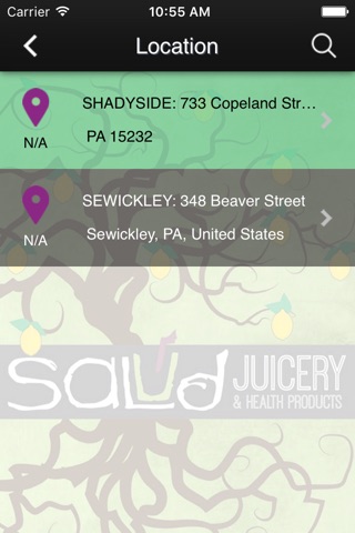 Salud Juicery screenshot 3
