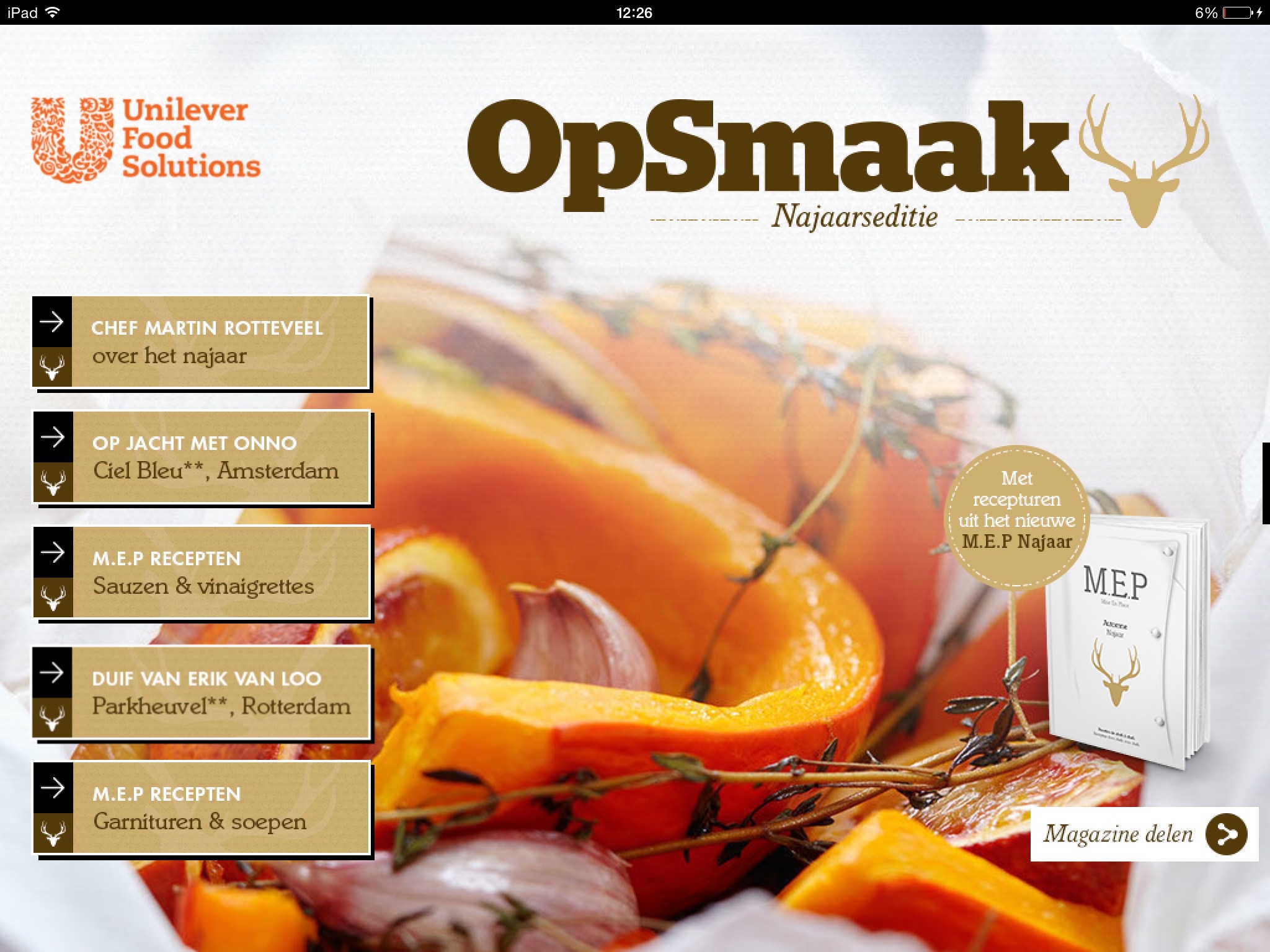 Unilever Food Solutions Magazine screenshot 2