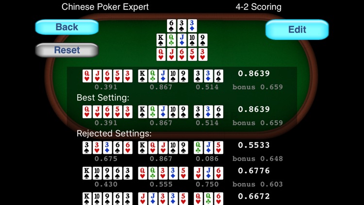 Chinese Poker Expert screenshot-3