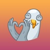 Happy Bird Emoji Stickers - for iMessage