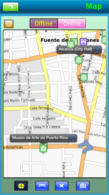 Puerto Rico Offline Map Travel Guide