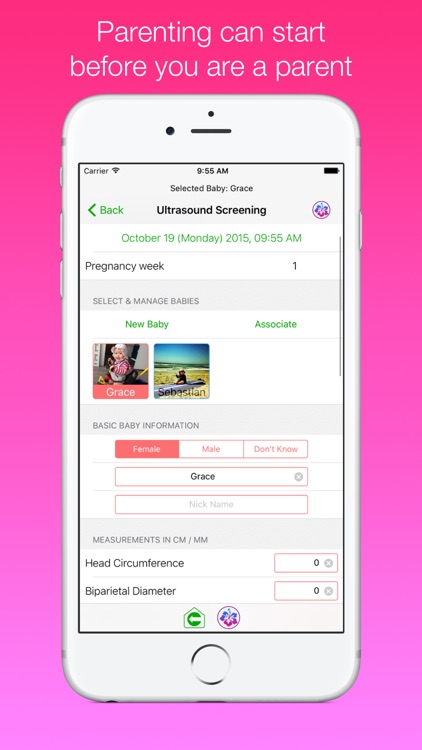 Aloha Baby App - Your Cycle, Pregnancy, Baby, Diet and Yourself - a Female Reproductive Health App