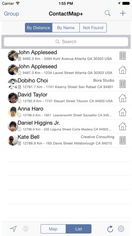 Contact Map+
