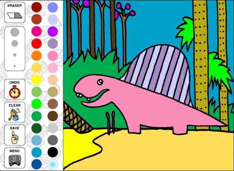 Dino Coloring screenshot 2