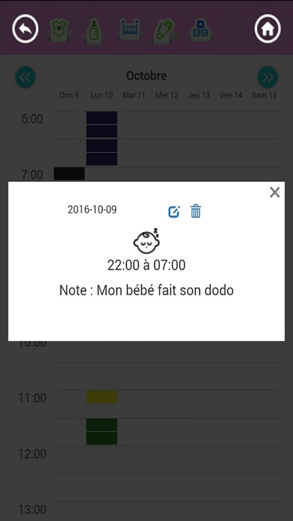 Note Bébé screenshot-3