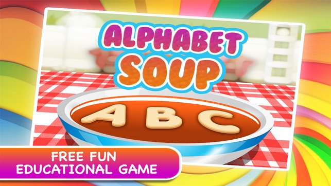 Alphabet Soup - Free Fun Educational Game(圖1)-速報App