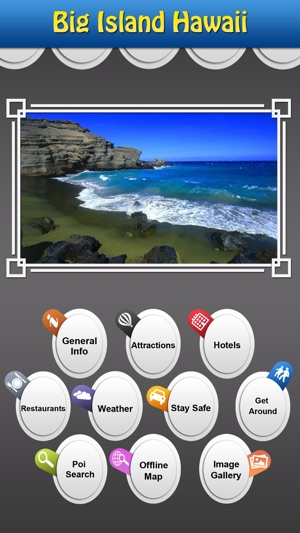 Big Island- Hawai  Offline Map Travel Explorer(圖1)-速報App