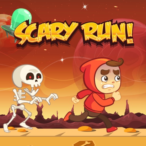 Scary Run ~ Addicting Runner Game For Free iOS App