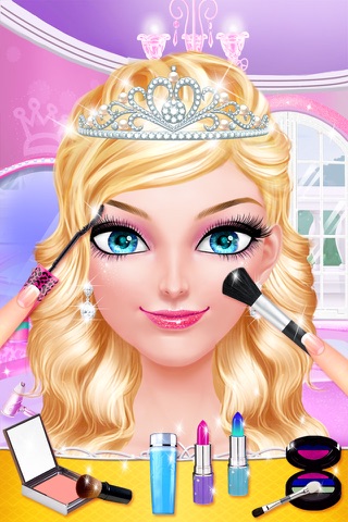 Superhero Girl - Princess Power Makeover Salon screenshot 4