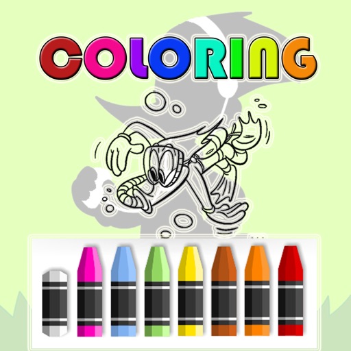 Coloring Kids Game Woody Woodpecker Edition icon