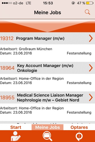 Optares Jobfinder screenshot 3
