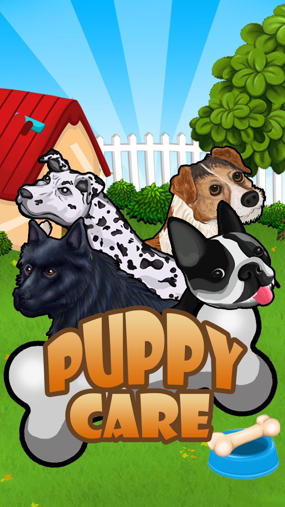 Puppy Care – puppies feed, breed, battle pet games