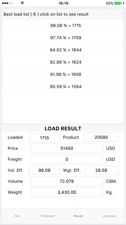 Cargo Optimizer for iPhone screenshot-3