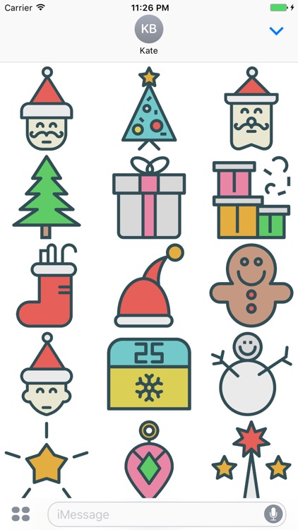 Merry Christmas Wishes for iMessage