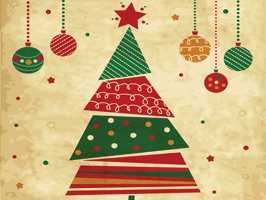 Wish your friends and family a Merry Christmas and a Happy New Year with these delightful greeting card style stickers