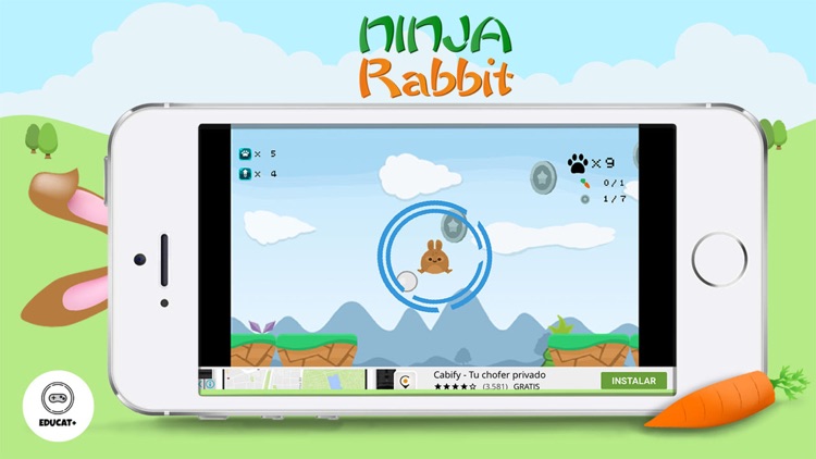 Ninja Rabbit - Awesome Skill Game