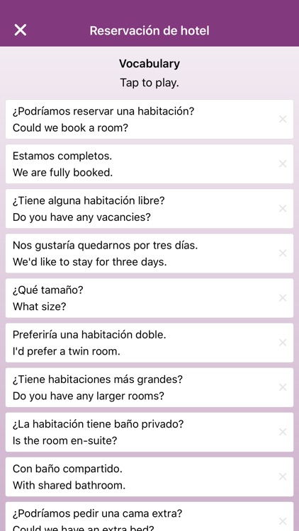 Phrasebook & Vocabulary - English, Spanish, German screenshot-4