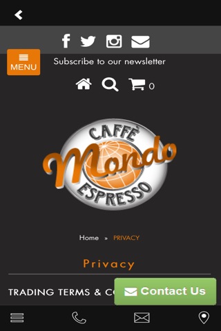 Caffe Mondo screenshot 4