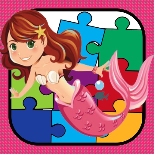 Mermaid Princess Puzzle Sea Animals Jigsaw for kid iOS App