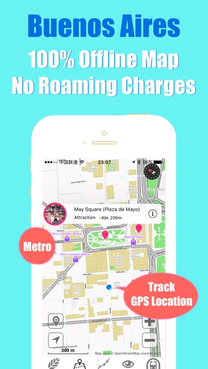 Buenos Aires travel guide with offline map and Argentina Subte Metrovías metro transit by BeetleTrip