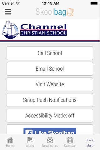 Channel Christian School - Skoolbag screenshot 4