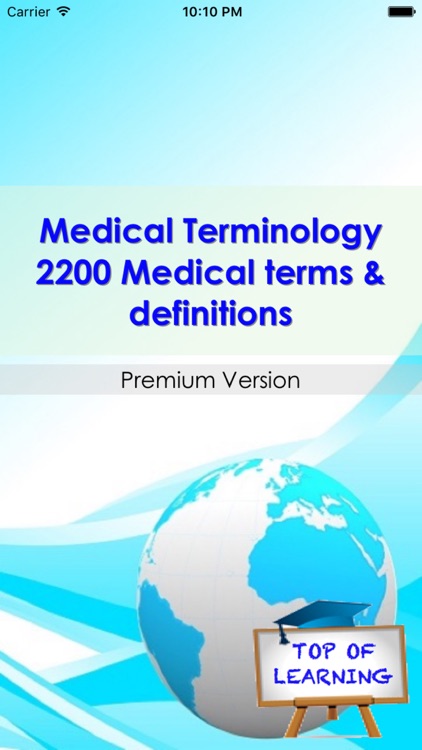 Medical Terminology Sorted By topics: 2200 terms
