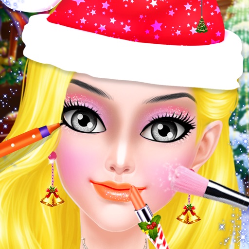 Christmas Makeup Girl 2016-makeover,dressup salon iOS App