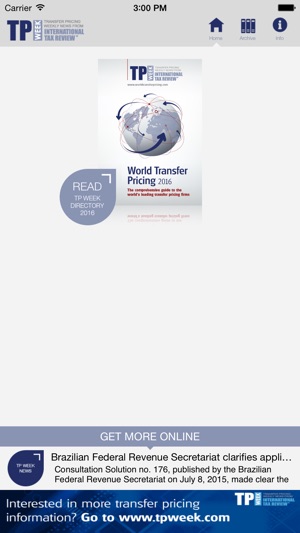 World Transfer Pricing(圖1)-速報App