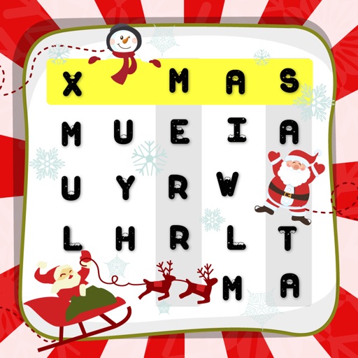 Word Search Merry Christmas ( X’Mas ) For Free